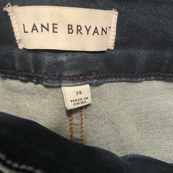 Lane Bryant Denim Jeggings- Size 24 - Picture 4 of 8